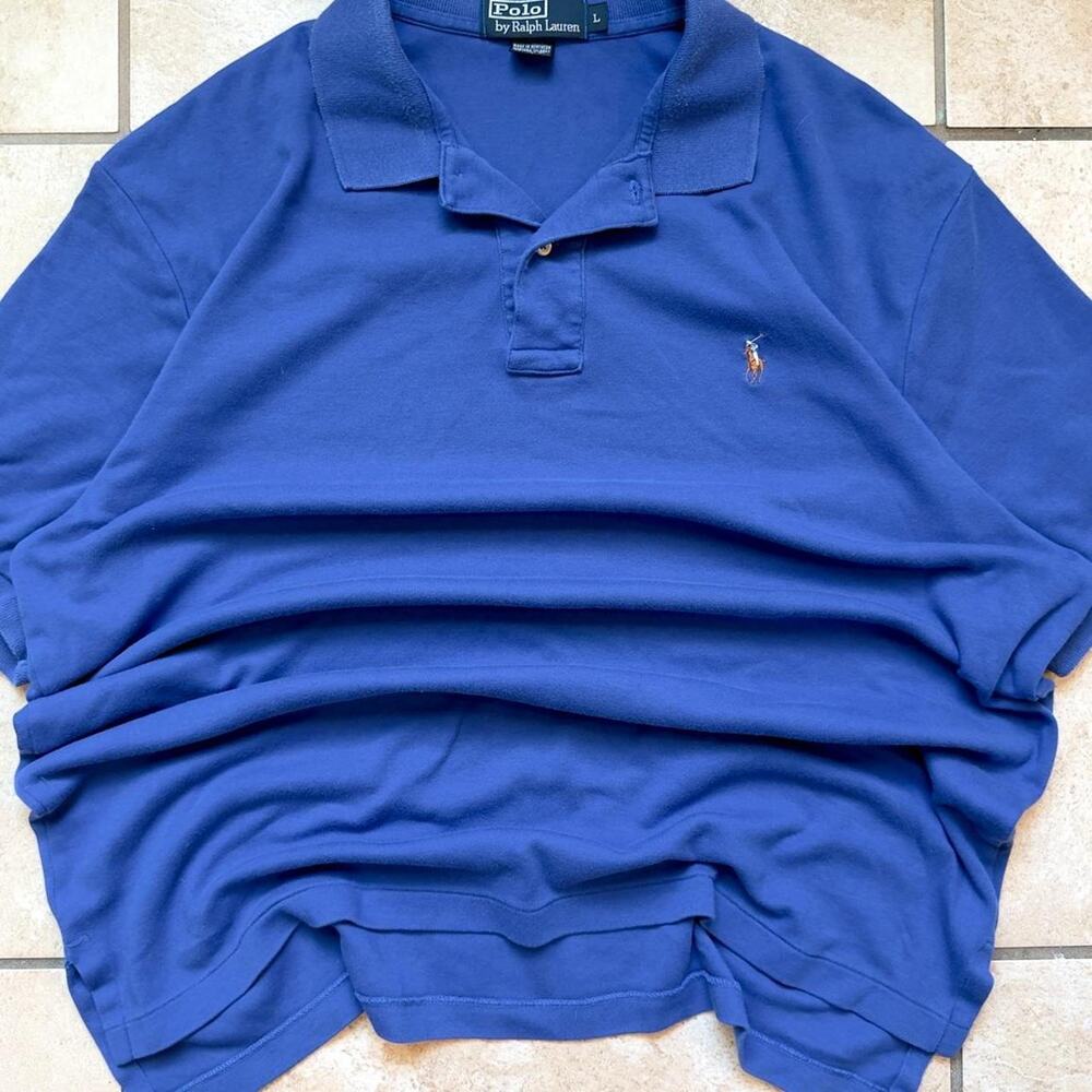 Polo by Ralph Lauren Short Sleeve Polo Shirt - Size L